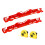 Wheel Alignment Tools with Measuring Tapes Stainless Steel 5