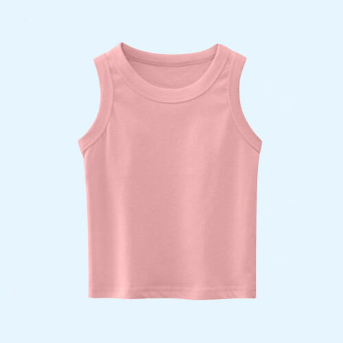 Cotton Sleeveless Ribbed Undershirts for Kids 2