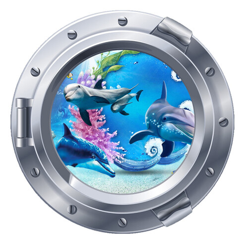 Underwater World Wall Sticker for Kids Bedroom 1