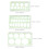 Geometric Shapes Stencil Set for Students 3 pcs 5