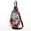 Mochila de viagem com fecho de cordão e compartimento seco/molhado. 4