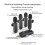 Lavalier Microphone 3-in-1 Noise-Cancelling for Mobile and 4