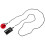 Worgeous treadmill emergency stop switch cable clamp lock 8
