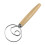 Wooden Handle Whisk Stainless Steel 1 Piece 5