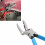 Car Door Panel Clip Removal Pliers 178mm Plastic Iron 6