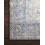 Layla Oriental Distressed Area Rug Blue Tangerine 3