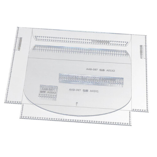 Leather Craft Acrylic Stencil Template for Shoulder Bag 2