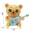Cute Pet Bobblehead Light-Up Guitar Educational Toy 3