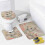 Ensemble rideau de douche Bunny Garden avec tapis 4 pièces 4