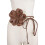 PU Leather Boho Waist Belt with Large Flower Bowknot 4