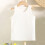 Kids Sleeveless Ribbed Tank Top Solid Color 4