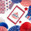 4th of July Pattern Paper 12x12 inch Double-Sided 24 Sheets 6