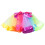 Pigers dansetutunederdel nylon farverig 1 stk. 4