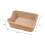 Disposable Cat Litter Box Brown Nonstick Durable 6