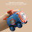 Toy Train Car with Whistle Sound and Changeable Face 5