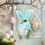 Easter Gnome Doll Bunny Green Hanging Decoration 5