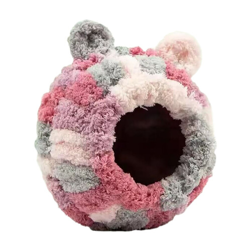 Flannel Bird Bed for Small Pets – Velvet Nesting House 2