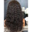 Perruque en cheveux humains Deep Wave Lace Front, densité 180 5