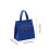 Große, isolierte Kühltasche mit Netzfach, blau 3