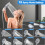 Handheld Showerhead with Hose, Stand, and Filter for 7