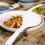Rice Ladle Spoon White PP 6 Pieces 8