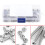 M2 Stainless Steel Bolt and Nut Assortment Kit 230 pcs 7