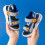 Boys Walking Sandals Blue Size 5.5-6 Years 5