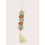 (chartreuse) 1PC Pet rabbit grass woven ball hanging string rabbit grinding toy 1