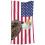 Serviette de plage drapeau américain en coton anti-sable 76 x 152 cm 2