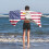 Serviette de plage drapeau américain en coton anti-sable 76 x 152 cm 6