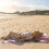 Serviette de plage drapeau américain en coton anti-sable 76 x 152 cm 7