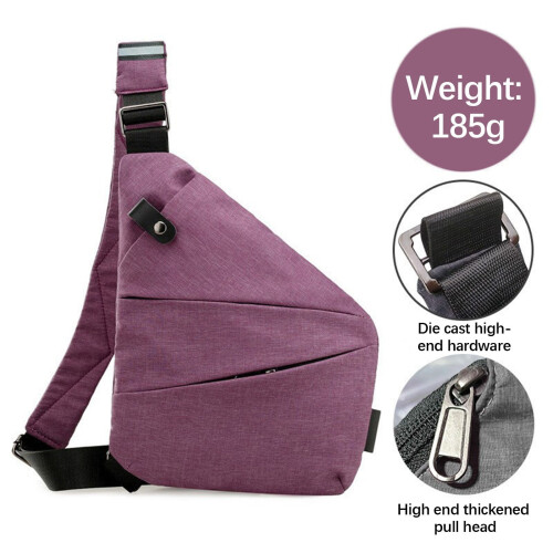 Ανδρικό σακίδιο πλάτης Crossbody Sling από ελαφρύ νάιλον 1 τεμ. 2
