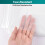 Matrasopbergtas Queen/King Size, transparant, waterdicht, wit 5