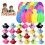 Prefilled Easter Eggs with Rubber Toys 48/24/12 Pcs 2