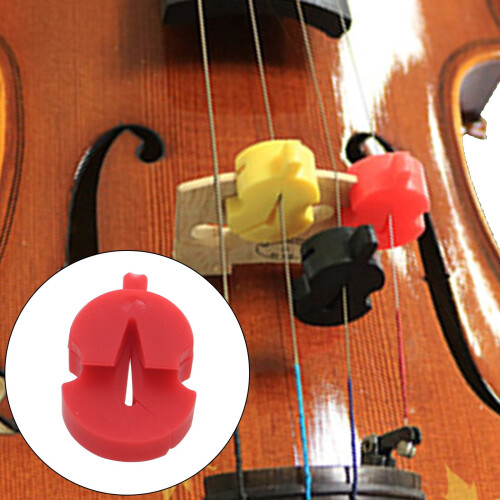 Soft Rubber Violin Practice Mute for Small Viola 1