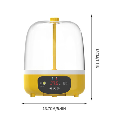 Intelligent Egg Incubator with USB Auto Turner Temperature 2