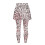 Leopardprint sorte lyserøde dameshorts 1 par 5