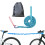 Bike Bungee Tow Rope Durable Nylon Elastic Leash Blue 6