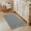 Bathroom rug, soft short pile plush bath mat, quick-drying and absorbent 6
