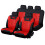 Butterfly-Painted Car Seat Covers Set Breathable Universal 2