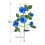 Lampes solaires de jardin pour fleurs, étanches, d'extérieur 2