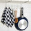 Black and White Cotton Dish Towel Classic Plaid 1 Pack 6