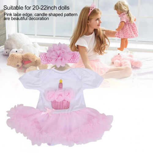 Simulation Doll Clothes for 20-22 Inch Dolls with 2
