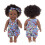 Black Baby Dolls Soft Lifelike Handmade 1 Pack 4