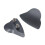 Motorcycle Mirror Block Off Plates for R6 2017–2024 Gray 3