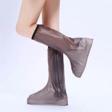 High-Tube Rain Shoe Covers Silicone Waterproof Booties