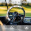 Golf Cart Steering Wheel Cover Paw Pattern Universal 3