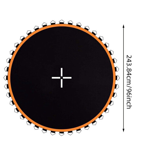 Trampoline Mat Replacement for 8 ft Frame with 42 or 48 2