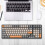 Russian mechanical gaming keyboard 100-key USB wired 6