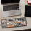 Russian mechanical gaming keyboard 100-key USB wired 7